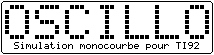 Oscillo pour TI-92